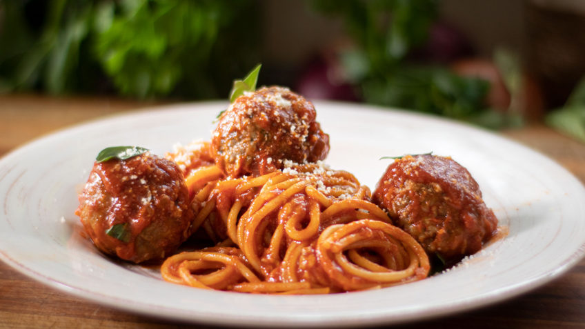 Spaghetti and Meatballs